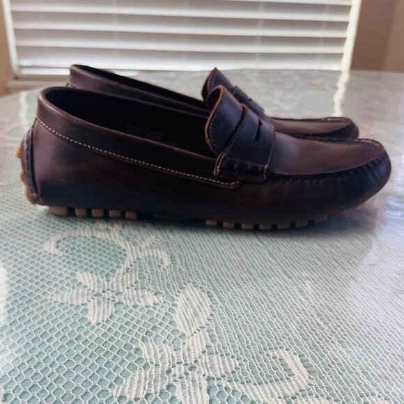 Bexley Chocolate Men\'s Driving Moccasins - SEACREST II Size US 8 EU 41